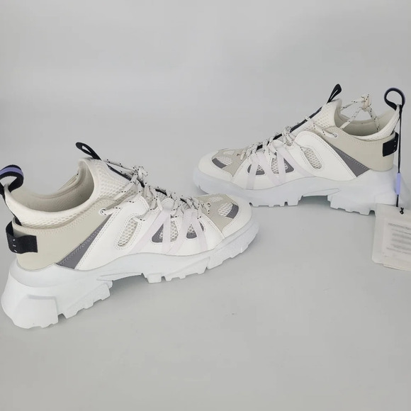 MCQ ALEXANDER MCQUEEN Orbyt Descender 2.0 Mesh And Faux Leather Sneakers Men 10 - Picture 13 of 13